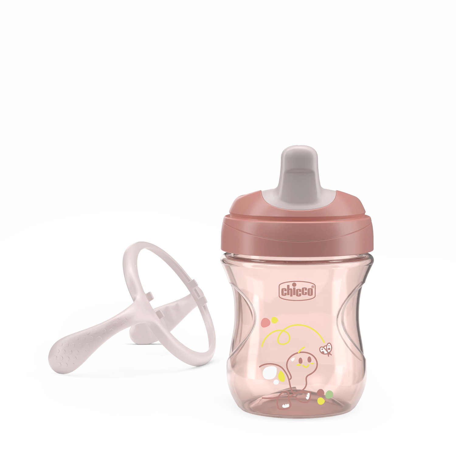 CHICCO TRAINING Cup Pink 6m  1 Stk