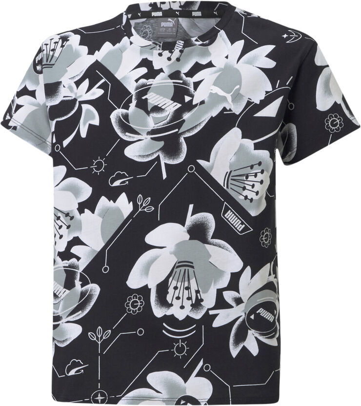 Puma Alpha AOP T-shirt Sort