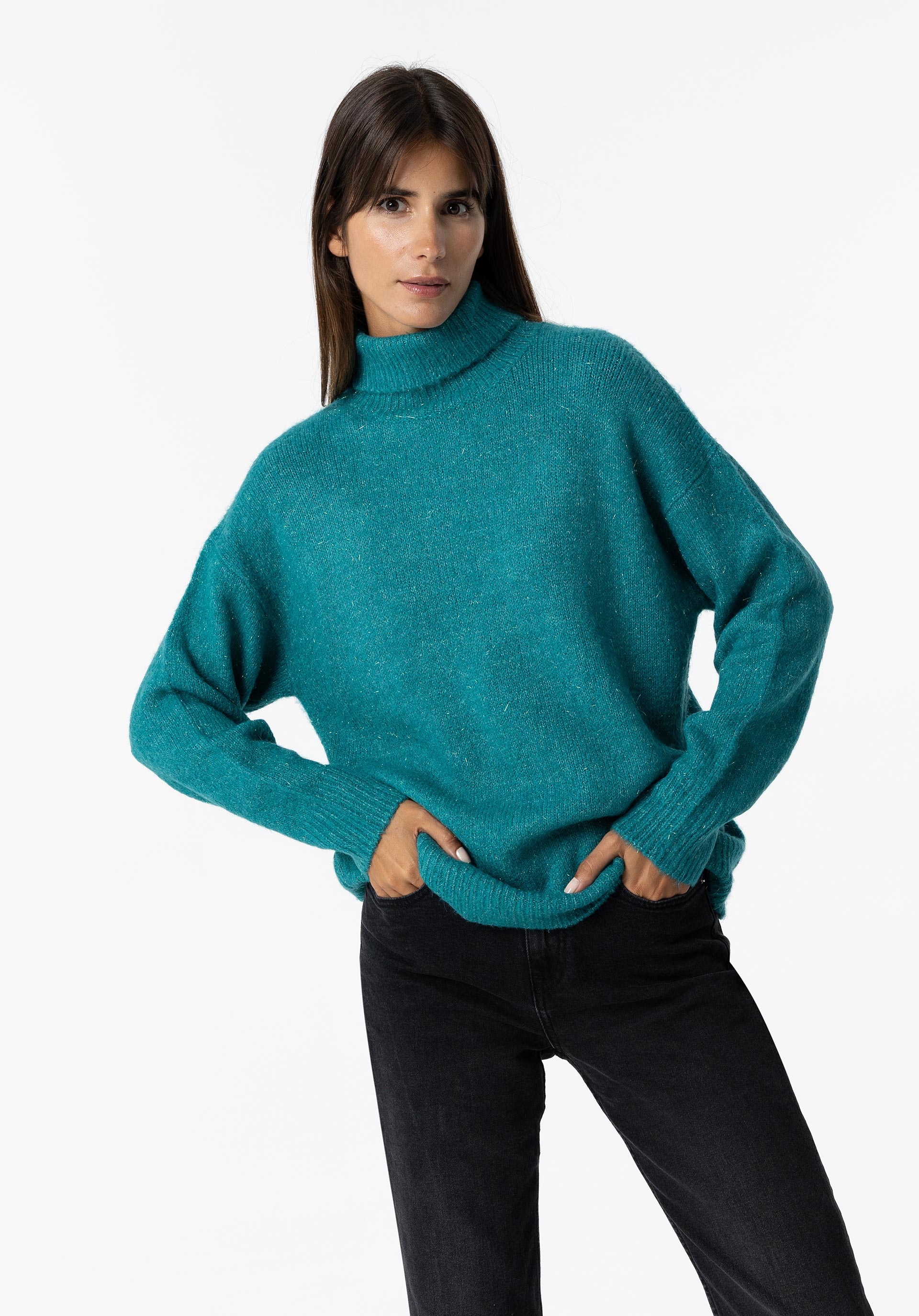 Camisola de Malha com Brilho