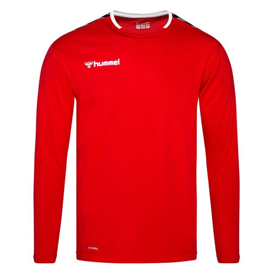 Hummel Maillot Authentic Poly - Rouge/Blanc