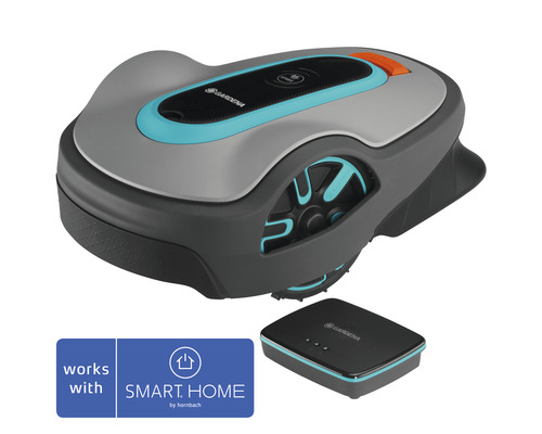 GARDENA smart SILENO life 750 m² robotmaaierset met LONA-functie - Compatibel met SMART HOME van hornbach