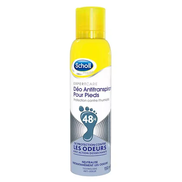 Desodorante Antitranspirante para os Pés Scholl Expert Care 48h 150ml