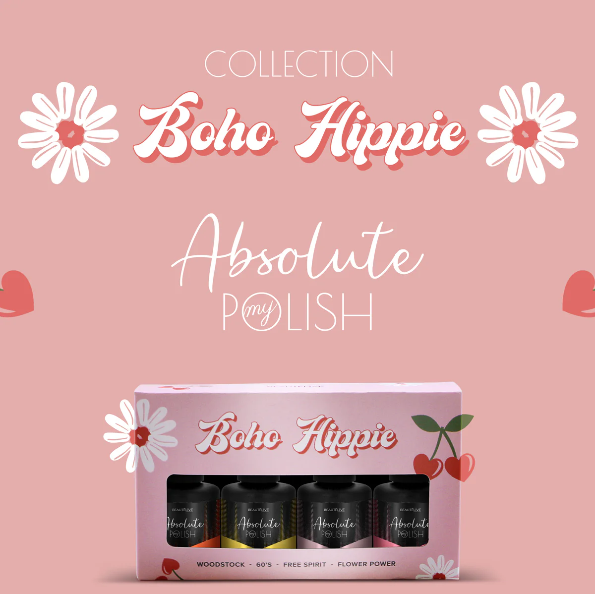Coffret Vernis semi-permanent BOHO HIPPIE