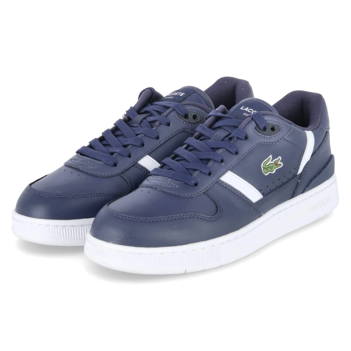 LacosteLow Sneaker T-CLIP SET - NVY/WHT
