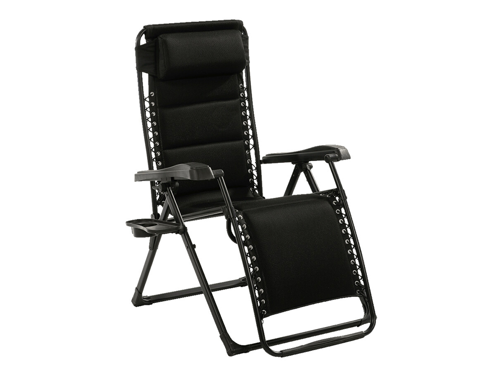 Travellife Barletta relaxstoel - Black
