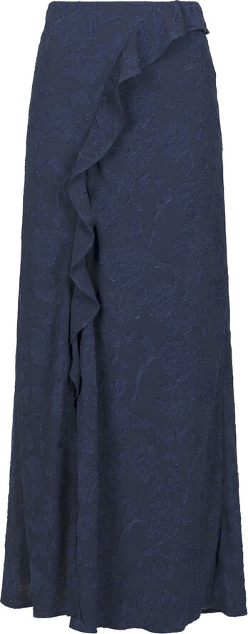 Neo Noir Vinza Burnout Skirt Navy