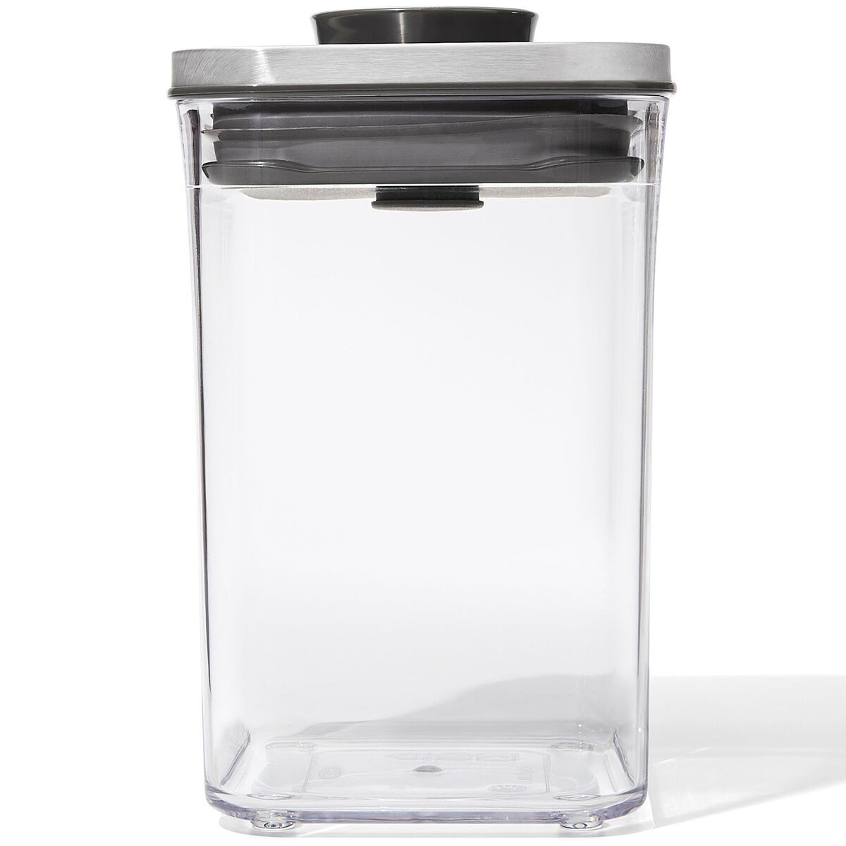 POP Firkantet Steel Beholder, 1 liter