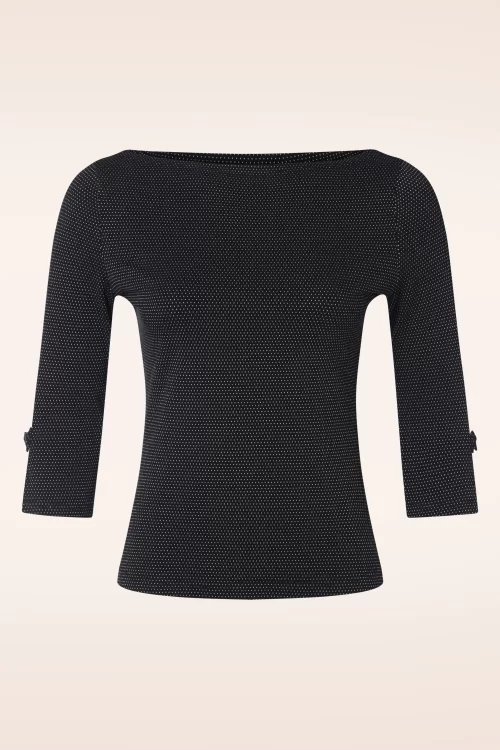Banned Retro Faith top in zwart