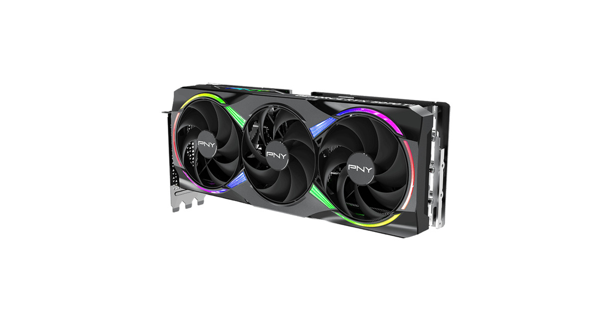 PNYGeForce RTX 5070 Ti EPIC-X RGB OC grafische kaart  (DLSS 4, 3x DisplayPort, 1x HDMI)