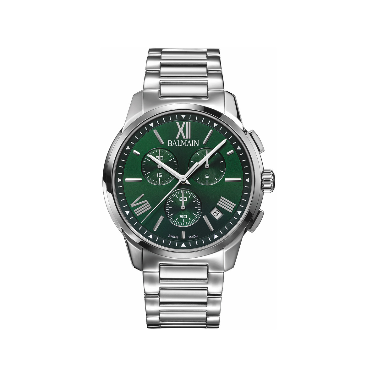 Montre BALMAIN Madrigal homme chronographe bracelet acier