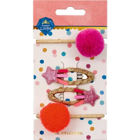 Die Spiegelburg Haarclips u. Haargummis - Prinzessin Lillifee (Glitter&Gold)