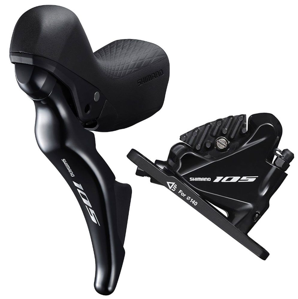 Shimano 105 ST-R7025+BR-R7070 2-fach Scheibenbremse vorne kaufen | Bike-Discount