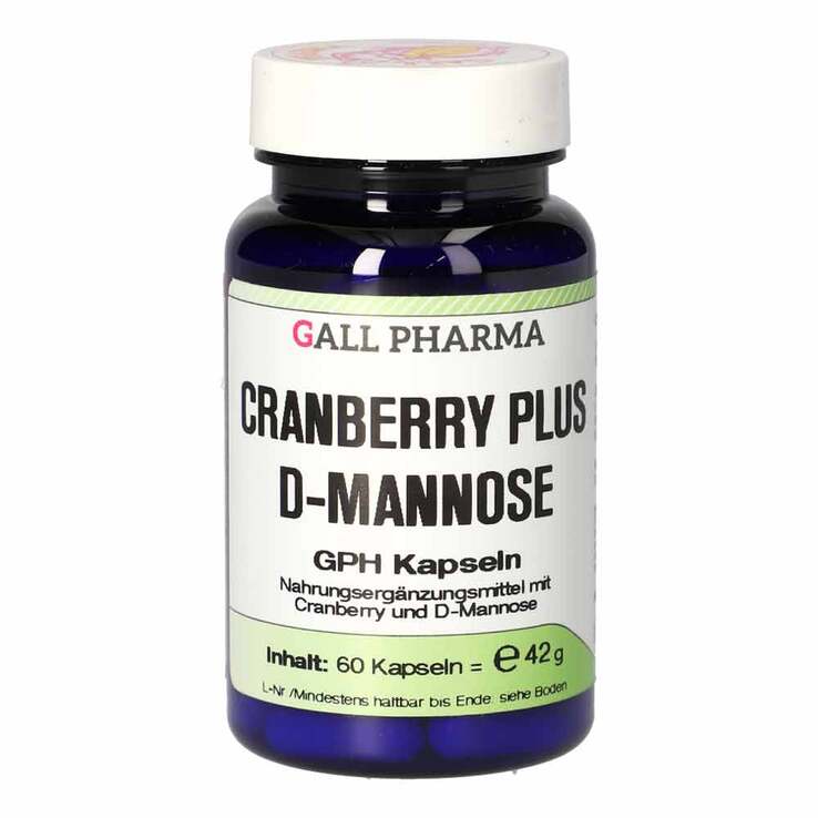 Cranberry Plus D-Mannose GPH Kapseln, 60 St
