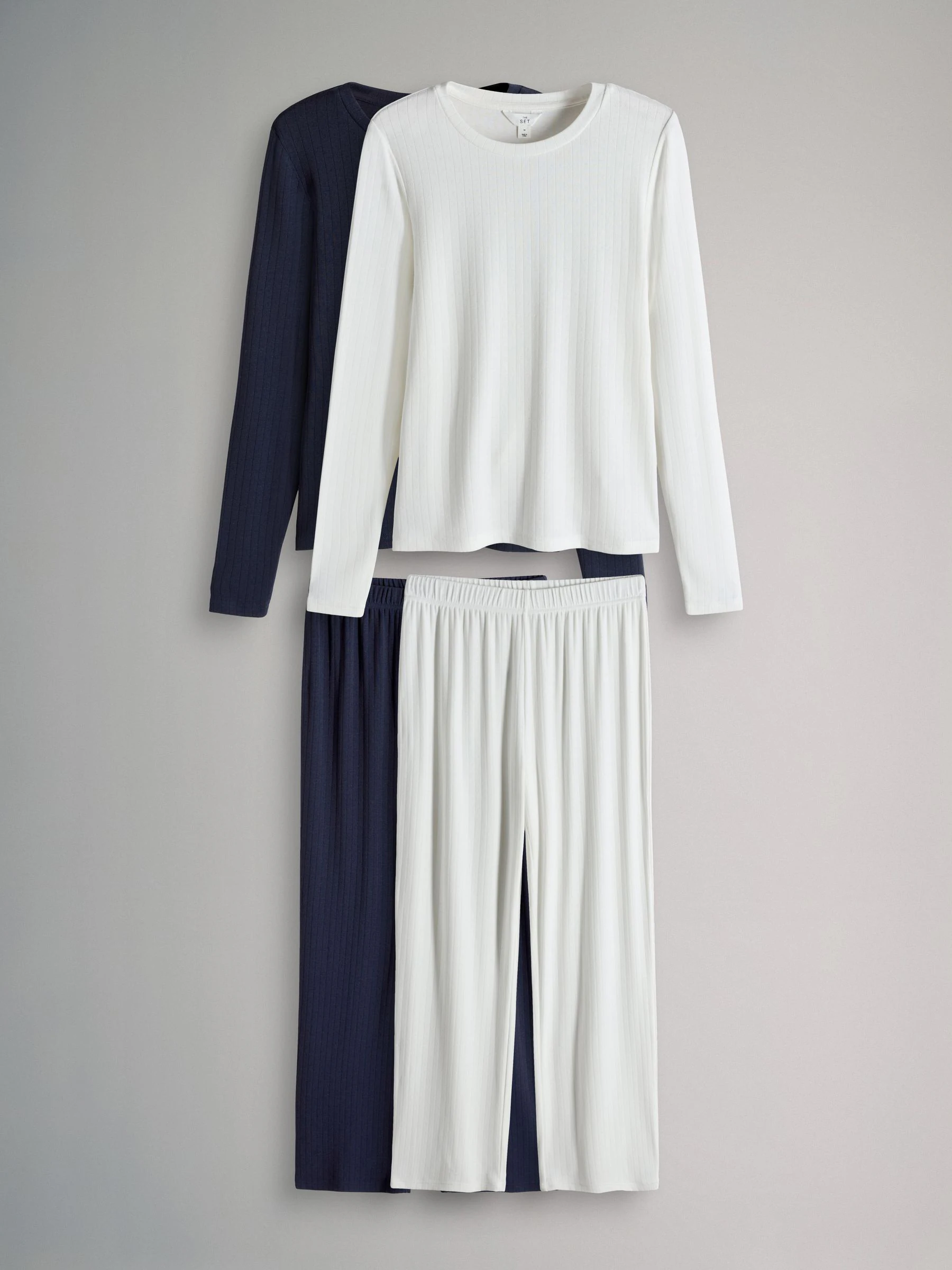 The Set 2 Pack Pointelle Pyjamas