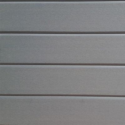 Clin pour bardage composite Greenwall Clin Clic gris - L.2,6 m
