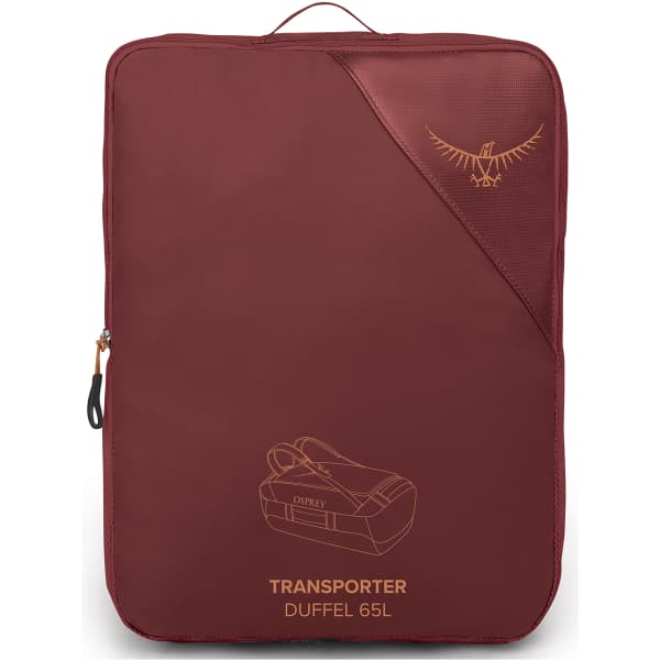 Duffel OSPREY TRANSPORTER 65 RED MOUNTAIN