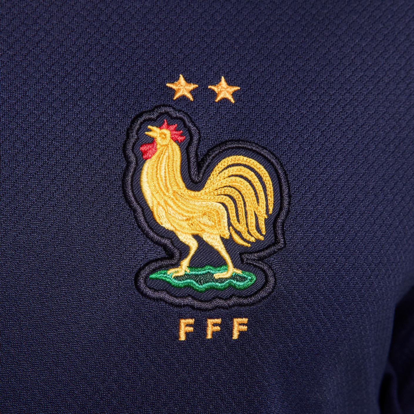 Nike Frankrijk Strike Trainingsshirt 2024-2026 Donkerblauw Lichtblauw
