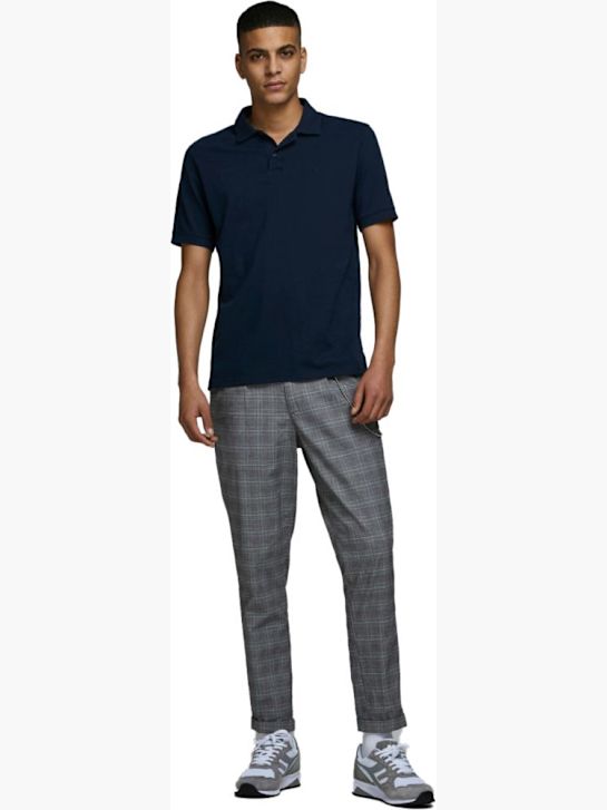 JACK & JONES Polo-Shirt Dunkelblau