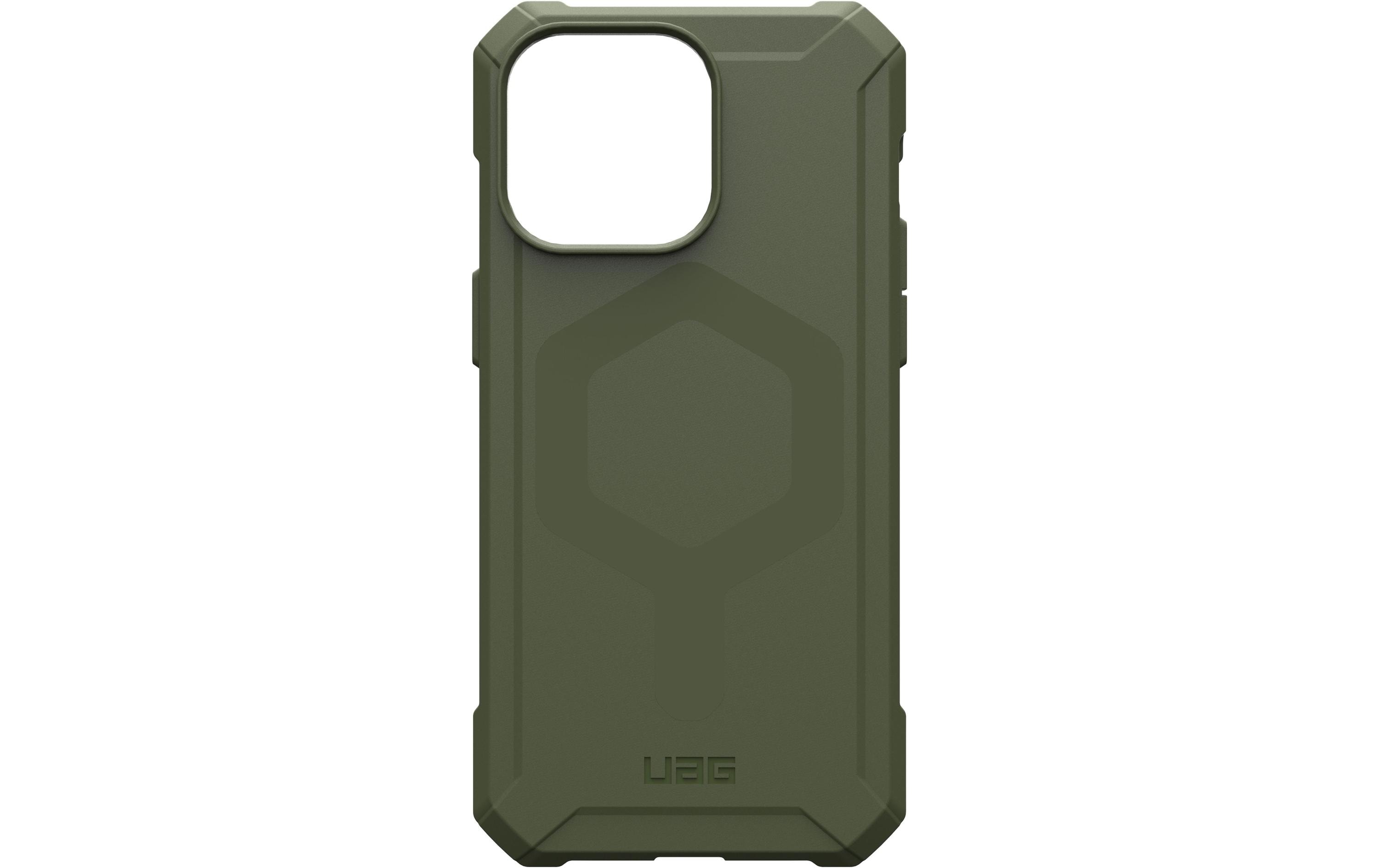 Back Cover Essential Armor iPhone 15 Pro Max OliveSchutzhülle für das Apple iPhone 15 Pro Max