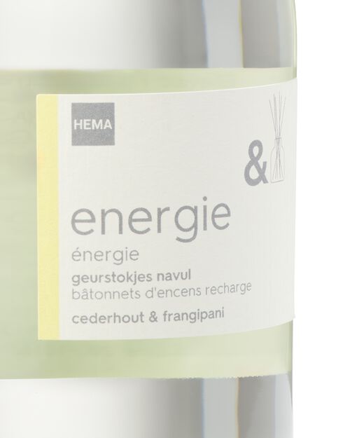 recharge pour bâtonnets parfumés 250 ml énergie