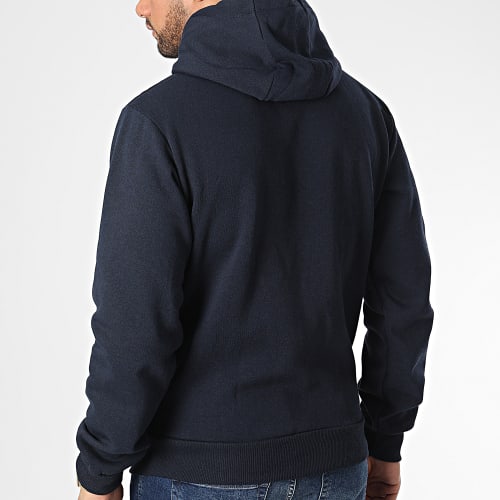 Sweat Zippé Capuche Fahorse Bleu Marine