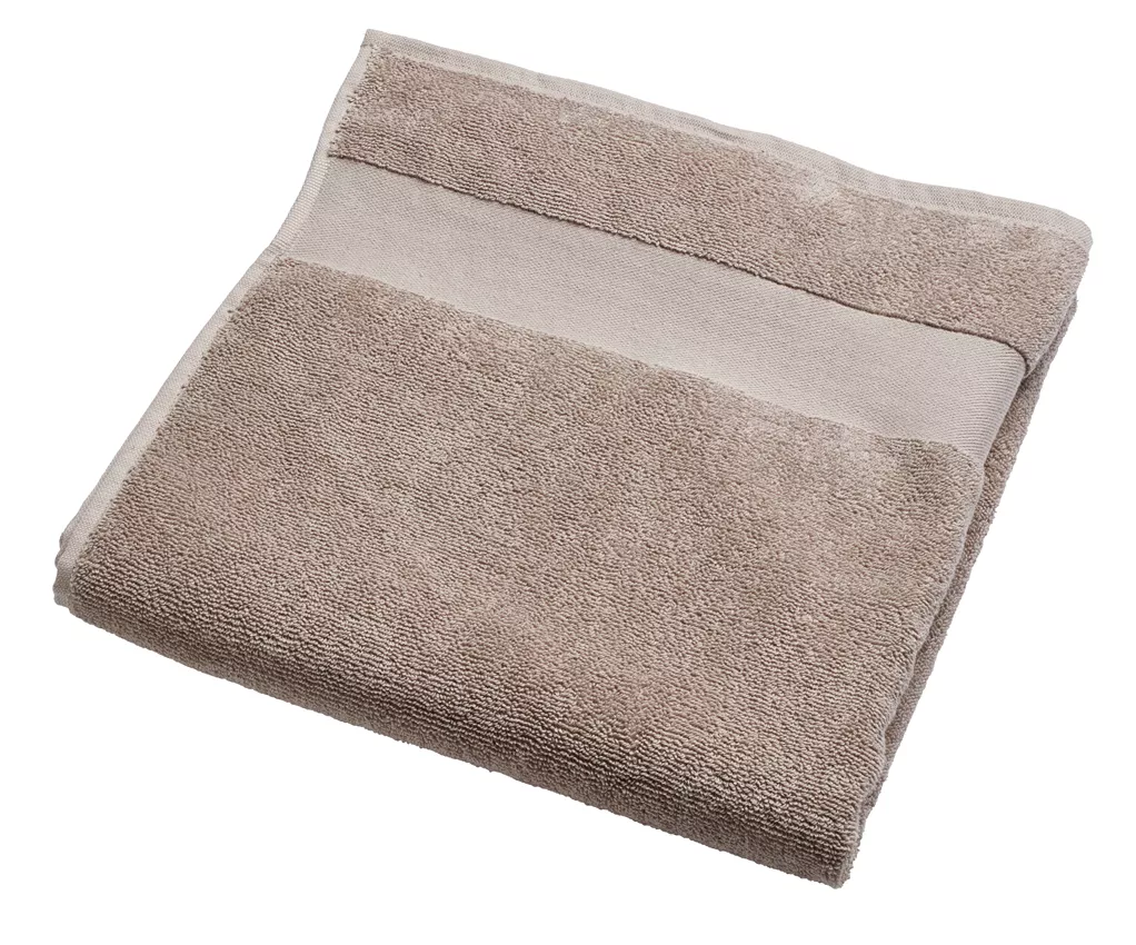 (6-tlg. Set) Baumwoll Frottierset Fresco Frottee Badezimmer Tücher inkl. Gästetuch / Handtuch / Duschtuch - Taupe