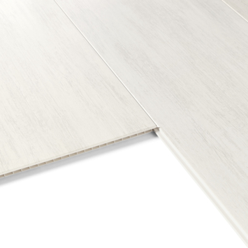 Dumaclip wand- en plafondpaneel PVC grijze schors 2.4m2, afm. 120 x 25 cm