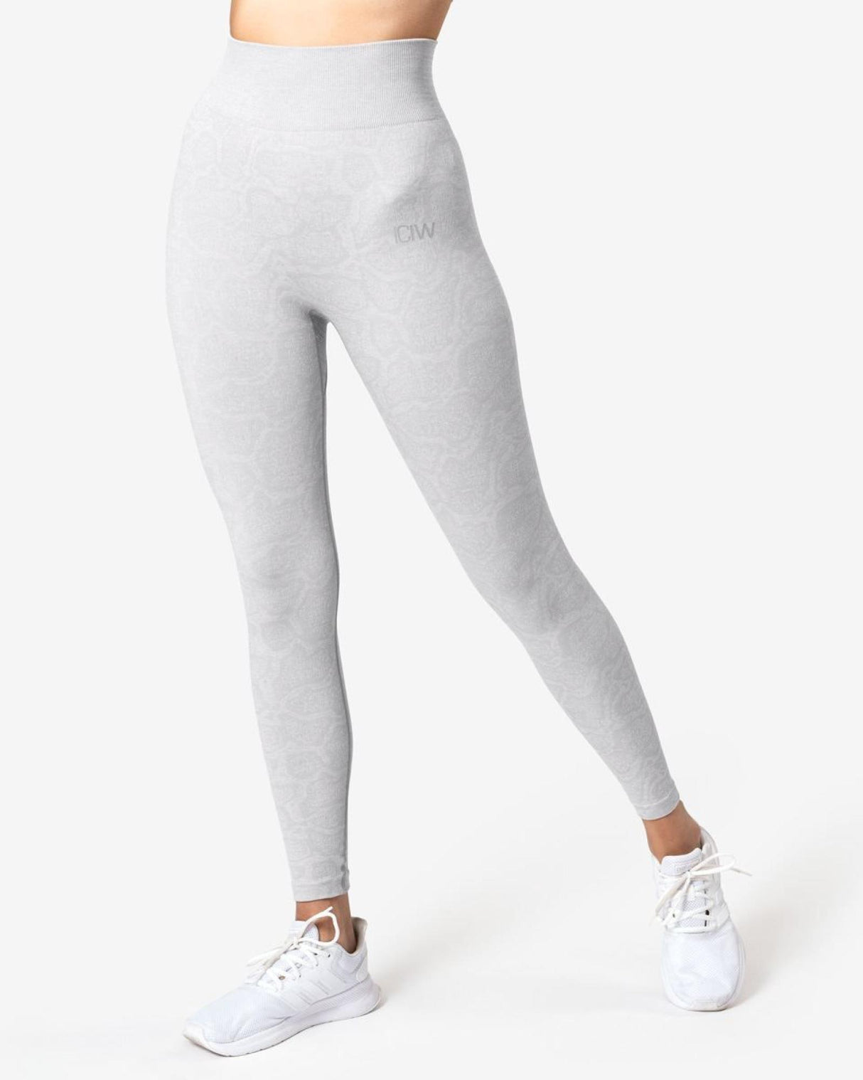 ICIW<br>Snake Seamless Tights Light Grey - XS