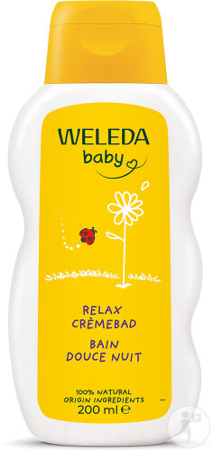 Weleda Baby Calendula Bain Douce Nuit Bio 200ml