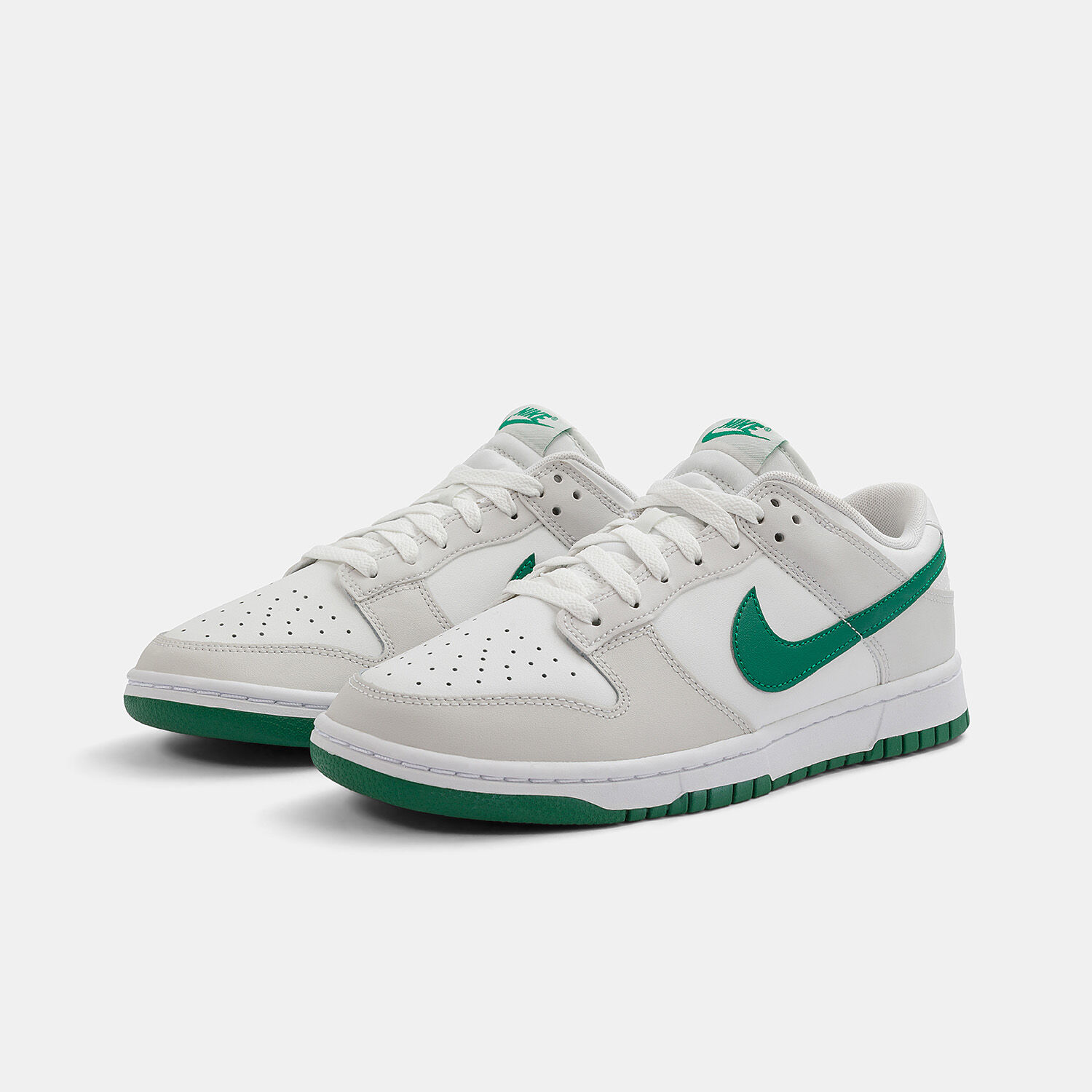 Nike Dunk Low Retro Summit White Malachite-WHITE