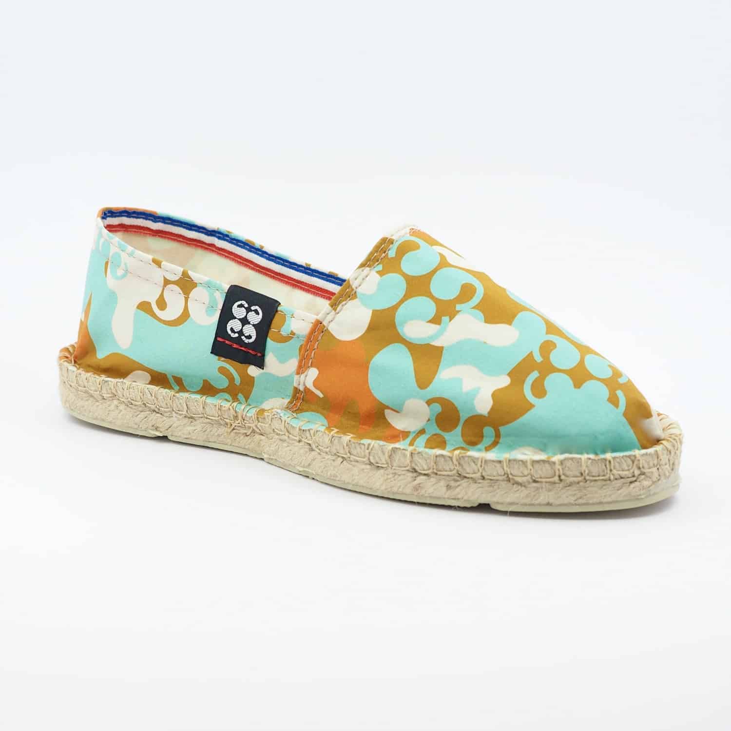 LAUBURU - Espadrilles imprimées | Orange