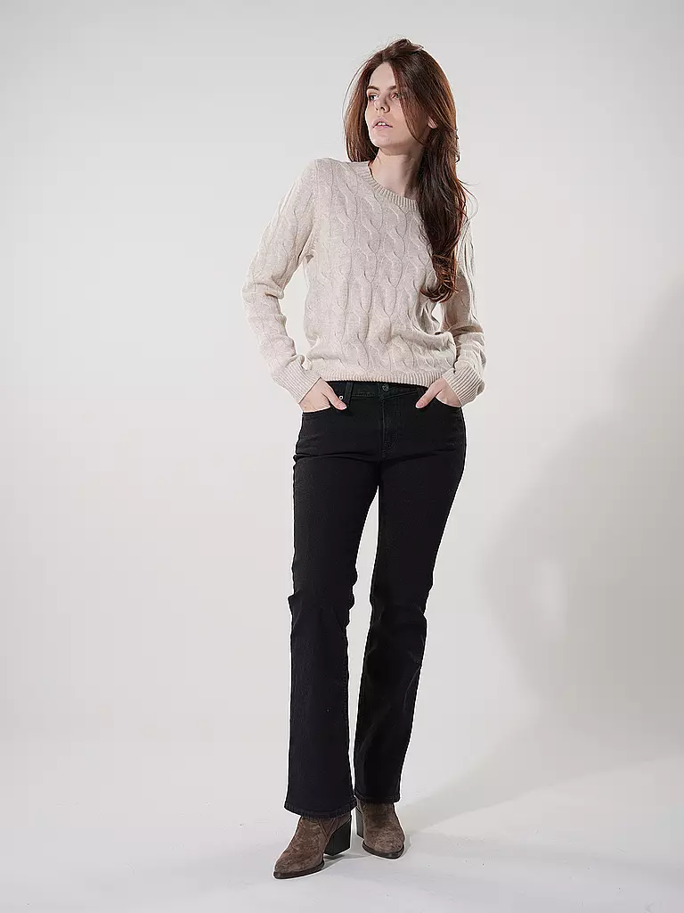 LEVI'S® Jeans Bootcut Fit SUPERLOW schwarz
