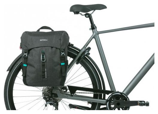 Sacoche de Porte-Bagage Basil Discovery 365D L 20L Gris
