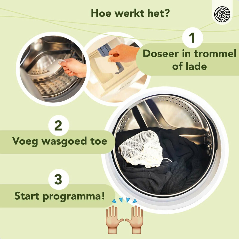 Cosmeau Wasstrips Lentefris60 wasbeurten