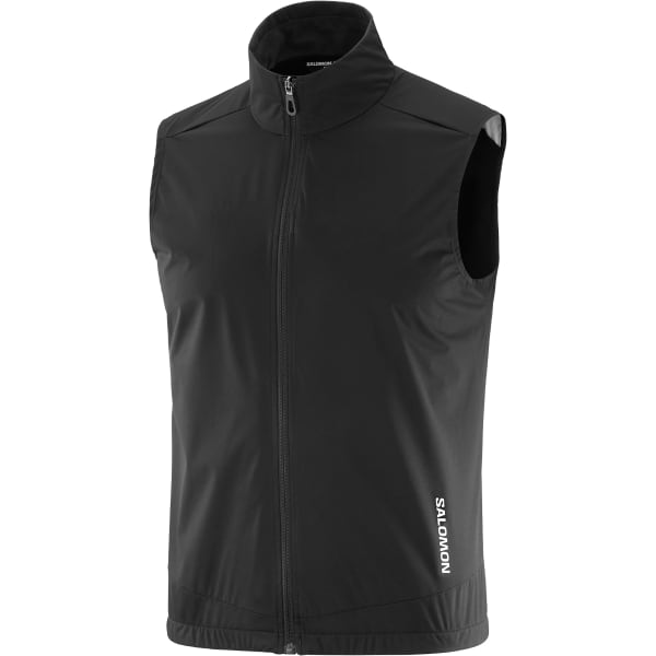 Veste trail SALOMON LIGHT SHELL VEST M DEEP BLACK