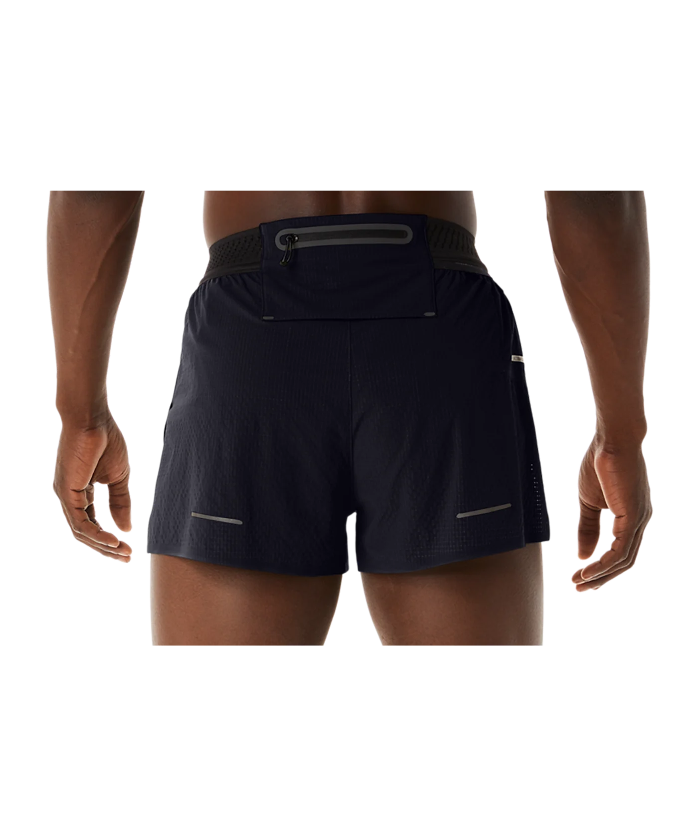 Asics Metarun Split Short Schwarz F001