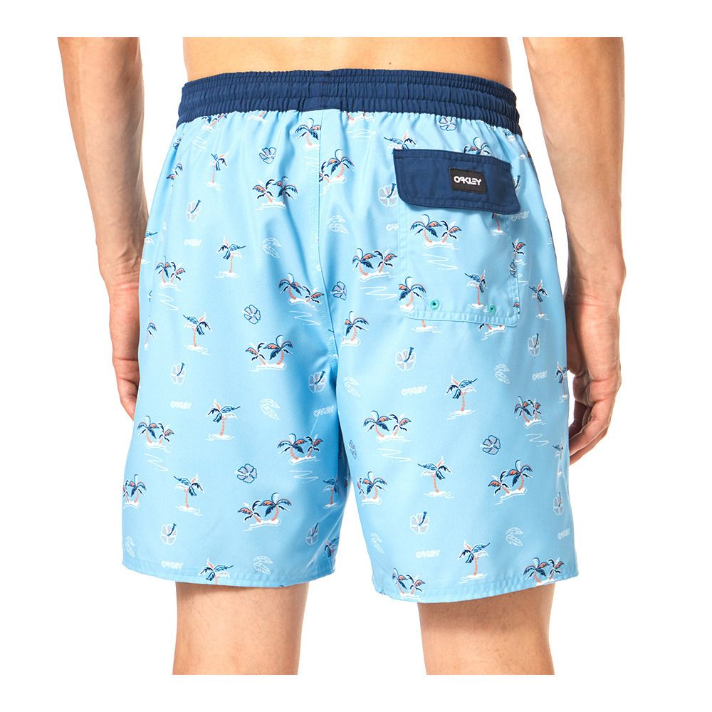 Oakley TROPICS B1B RC 18 - Short de bain Homme aviator tropical palms