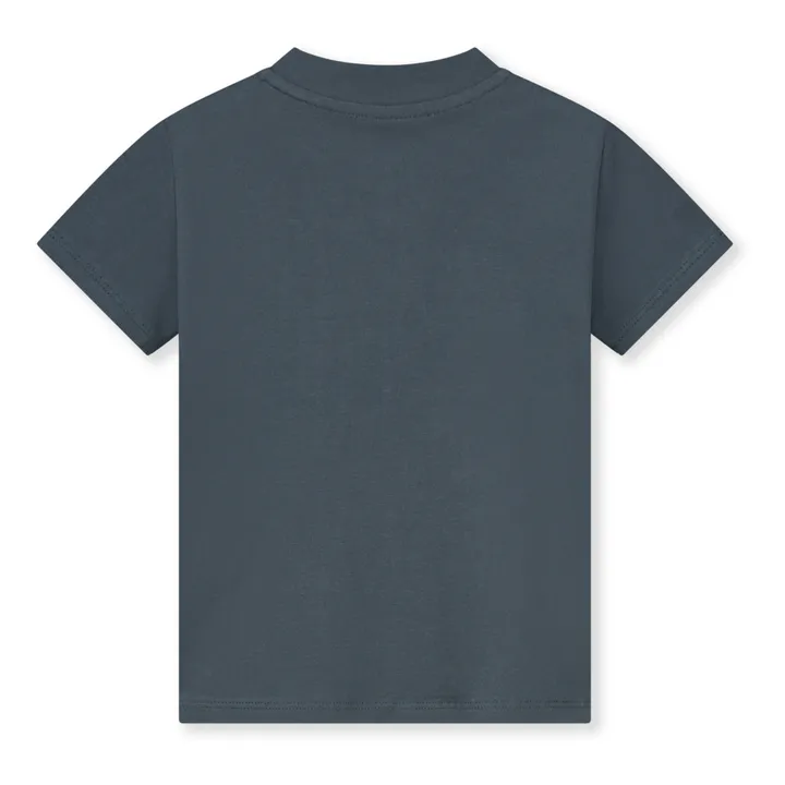 Gray Label Polo Coton Bio | Bleu gris
