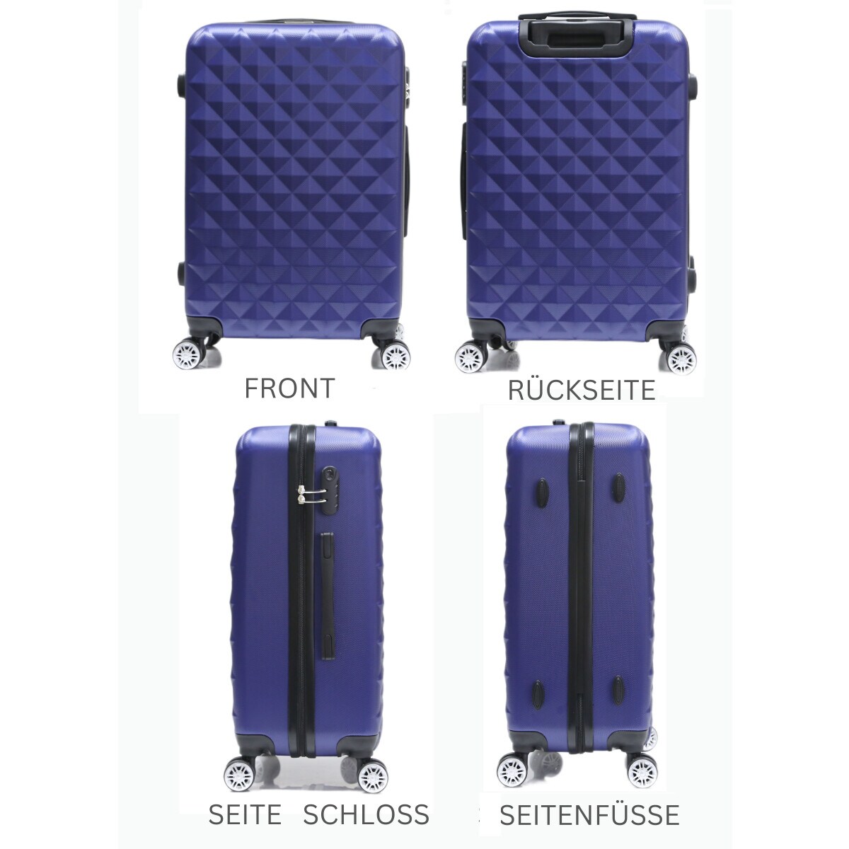 Reisekoffer 3 Teilig ABS-07