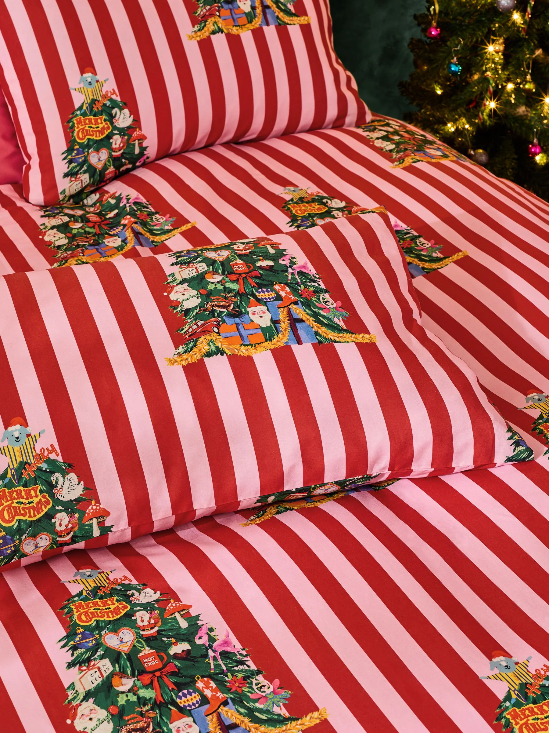 Eleanor Bowmer Polycotton Dekbedovertrek en Kussensloop Set