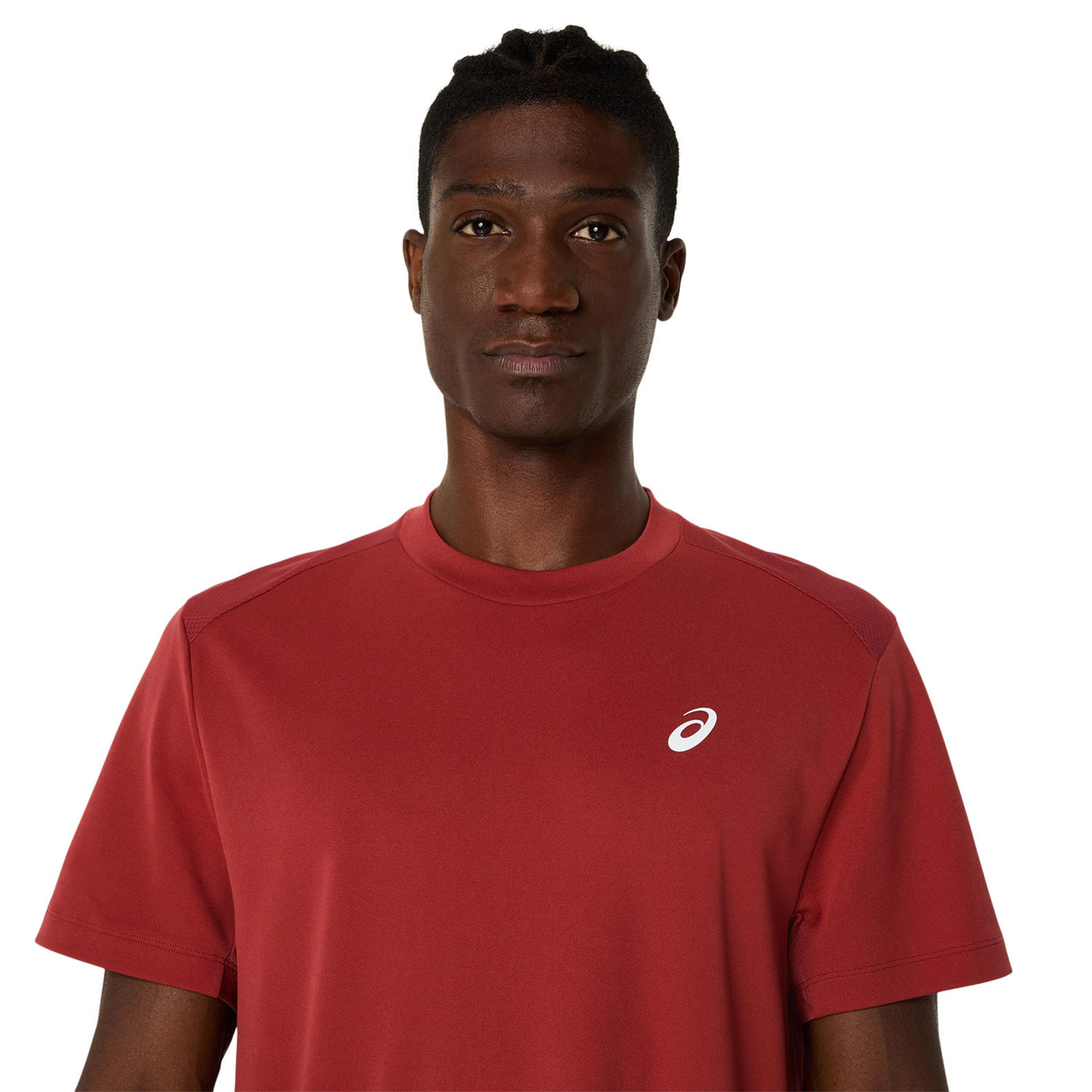 ASICS Court T-shirt Hommes - Rouge