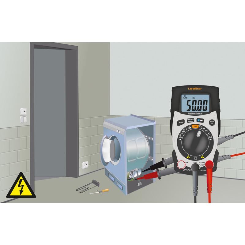 Laserliner Multimeter Pocket XP CAT III/CAT IV Bluetooth