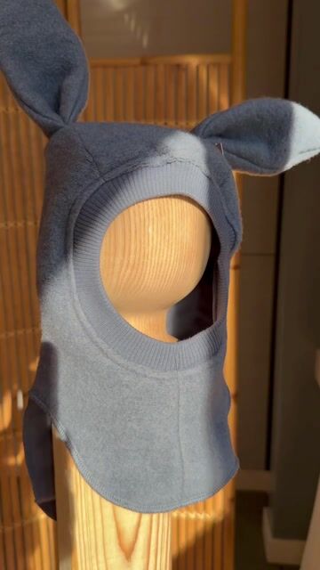 Balaclava Ull 2-lags – Kaninører