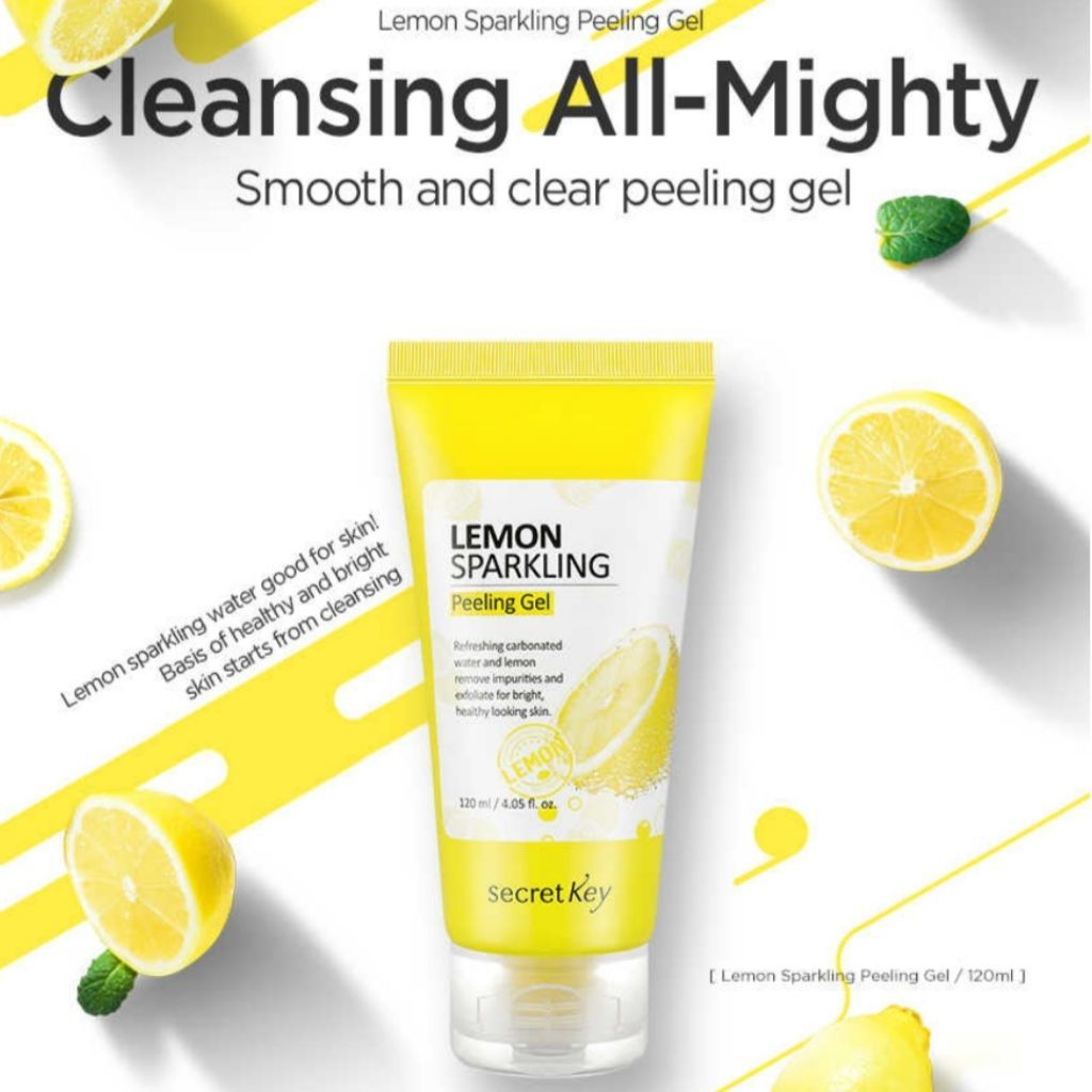 Lemon Sparkling Peeling Gel