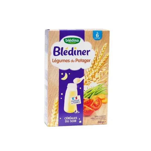 Blédina Blédiner Cereais e Vegetais da Horta +6m 240g