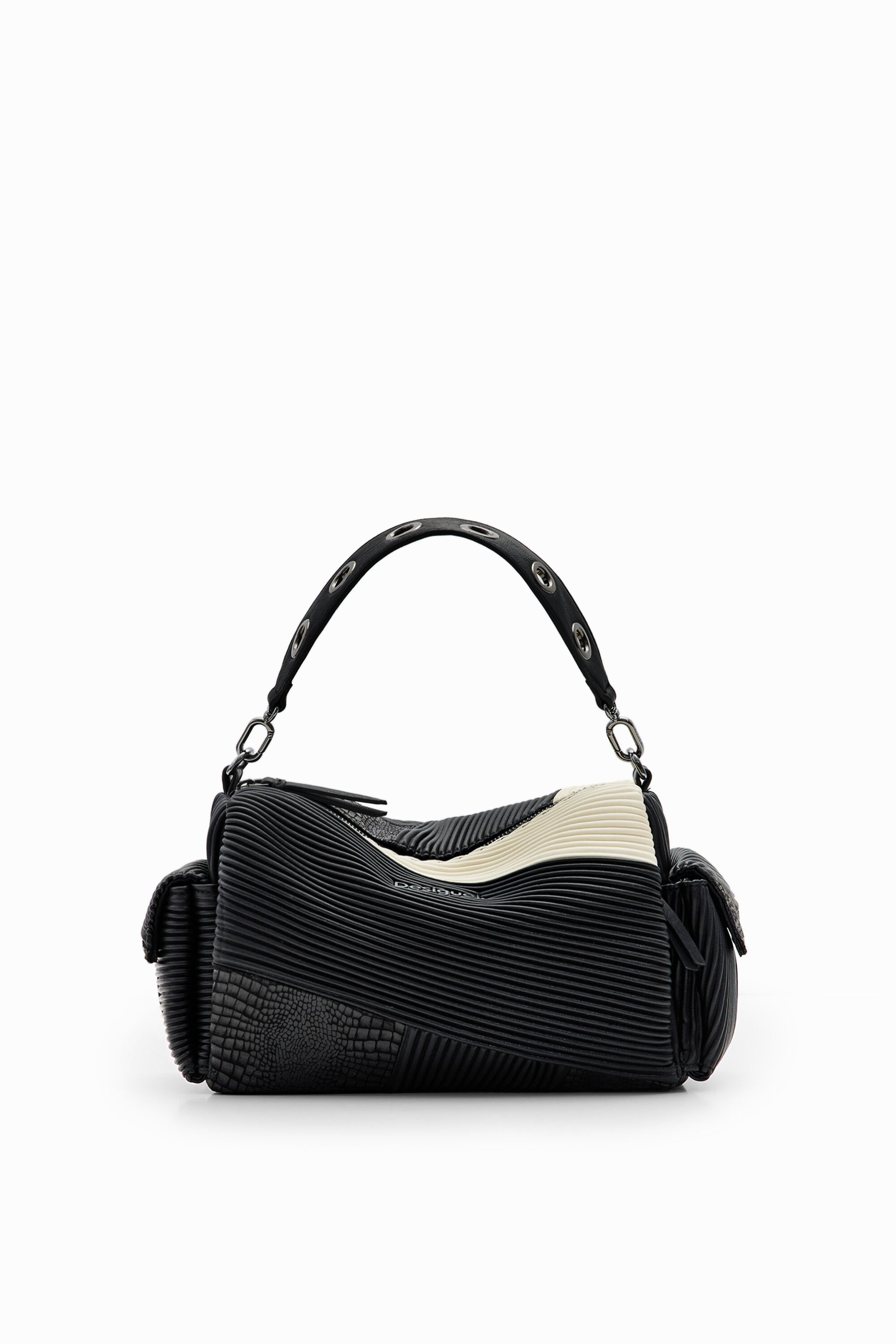 Sac moyen patchwork texturé