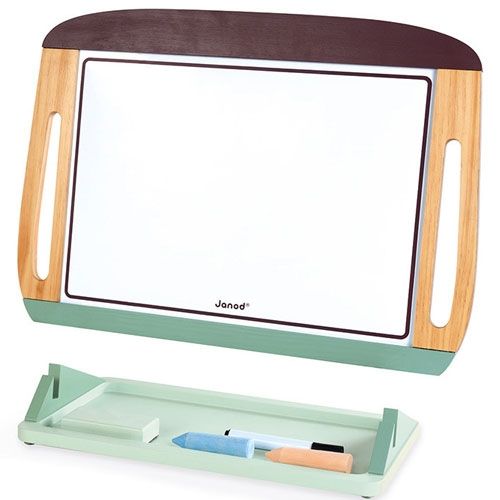 Janod draagbaar krijt- en tekenbord