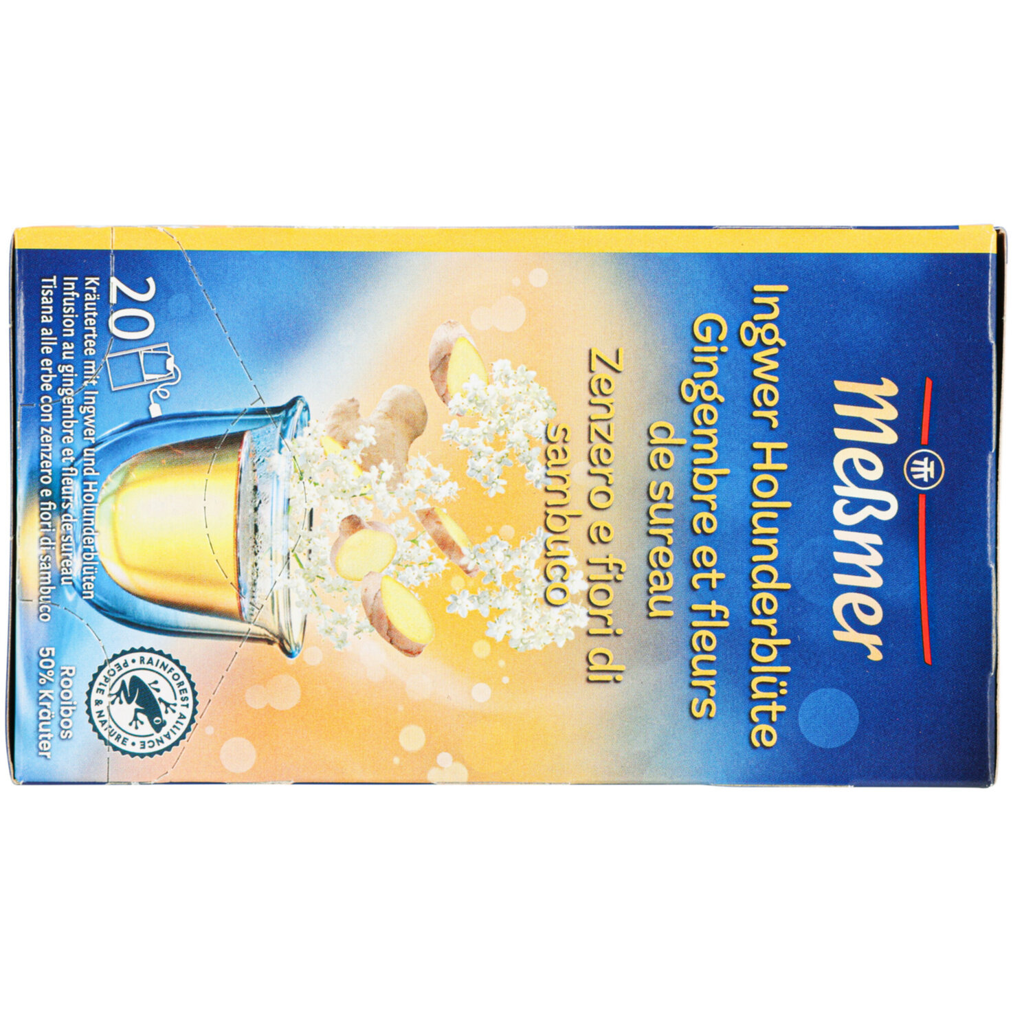 Messmer Tee Ingwer-Holunderblüte 20 Portionen