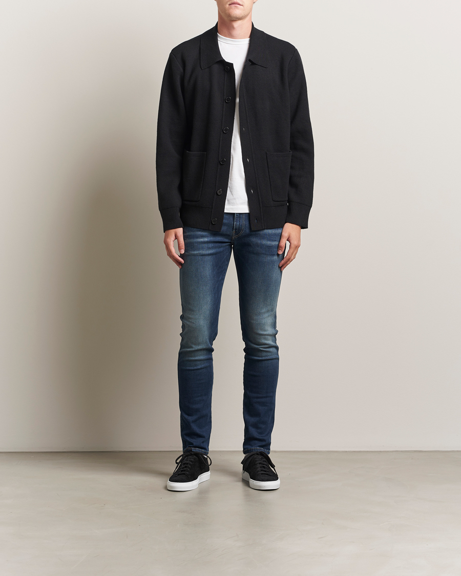 Replay Anbass Hyperflex Dust Jeans Dark Blue