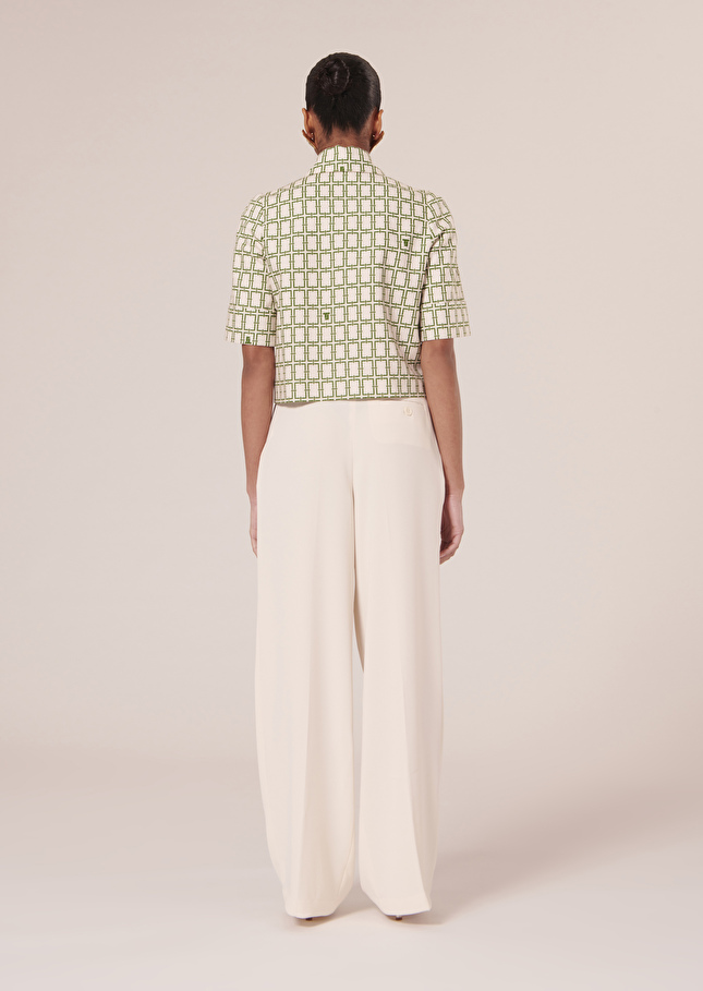 Pantalon Parigiécru en crêpe